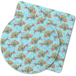 Mosaic Fish Rubber Backed Coaster