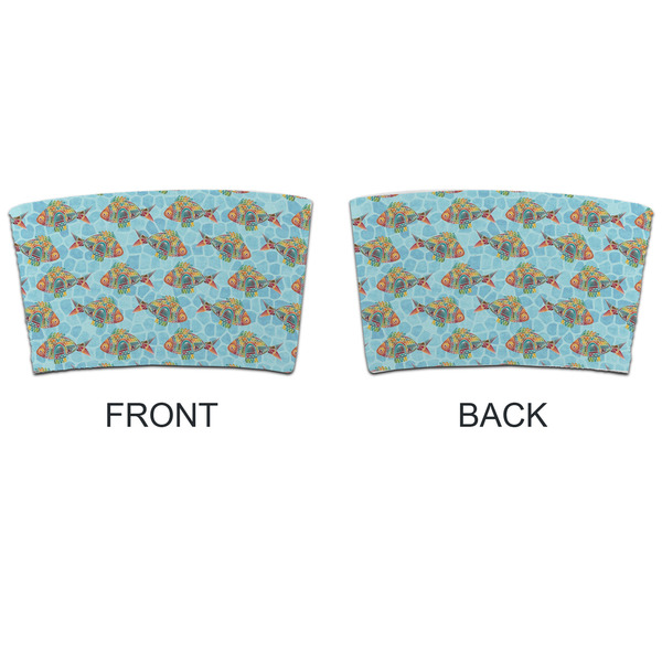 Mosaic Fish Coffee Cup Sleeve - APPROVAL