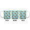 Mosaic Fish Coffee Mug - 11 oz - White APPROVAL