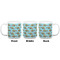 Mosaic Fish Coffee Mug - 20 oz - White APPROVAL