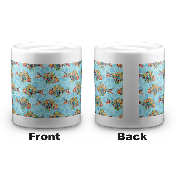 Mosaic Fish Coin Bank - Apvl