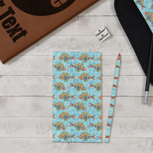 Mosaic Fish Colored Pencils - In Context