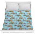 Mosaic Fish Comforter - Full / Queen