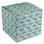 Mosaic Fish Cube Favor Gift Boxes