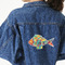 Mosaic Fish Custom Shape Iron On Patches - XXL - MAIN