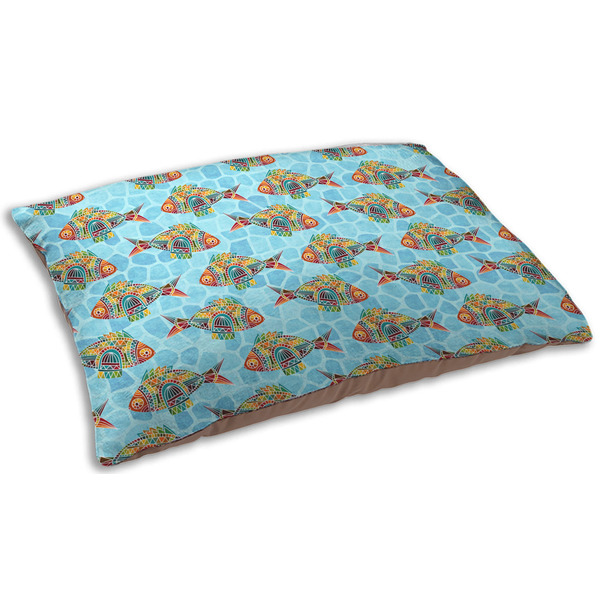 Mosaic Fish Dog Beds - SMALL