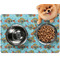 Mosaic Fish Dog Food Mat - Small