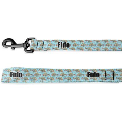 Mosaic Fish Deluxe Dog Leash