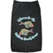 Mosaic Fish Dog T-Shirt - Flat