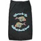 Mosaic Fish Black Pet Shirt