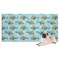 Mosaic Fish Dog Towel