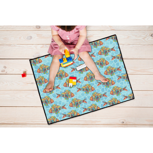 Mosaic Fish Door Mats - LIFESTYLE kid