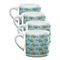 Mosaic Fish Double Shot Espresso Cups - Set of 4