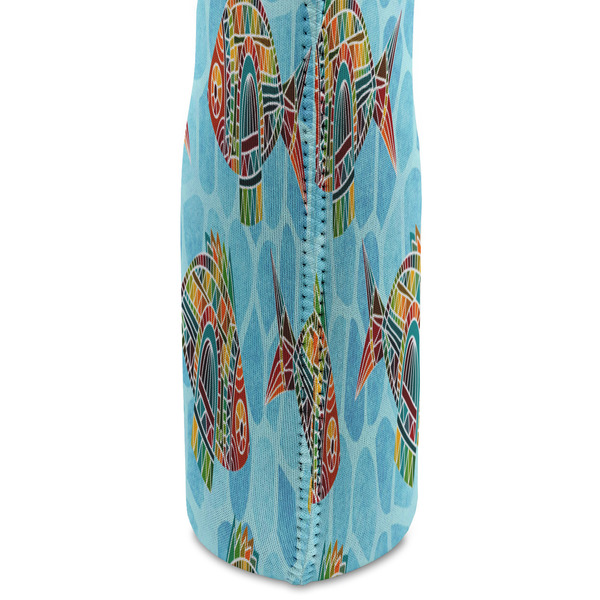 Mosaic Fish Double Wine Tote - DETAIL 2 (new)