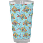 Mosaic Fish Pint Glass - Full Color
