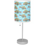 Mosaic Fish Lamp with Drum Shade