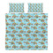 Mosaic Fish Duvet Cover Set - King - Alt Approval