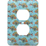 Mosaic Fish Electric Outlet Plate
