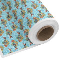Mosaic Fish Custom Fabric - Spun Polyester Poplin