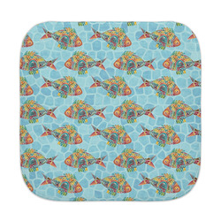Mosaic Fish Face Towel