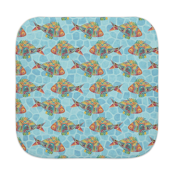 Custom Mosaic Fish Face Towel