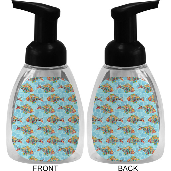 Colorful FIsh Foam Soap Bottle (Front & Back)