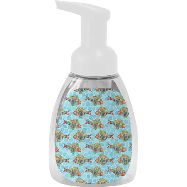 Custom Mosaic Fish Foam Soap Bottle