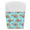 Mosaic Fish French Fry Favor Box - Front View