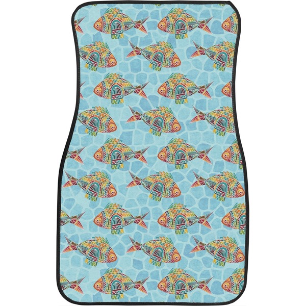 Colorful Fish Front Seat Car Mat