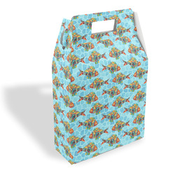 Mosaic Fish Gable Favor Box