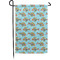 Mosaic Fish Small Garden Flag - Single Sided