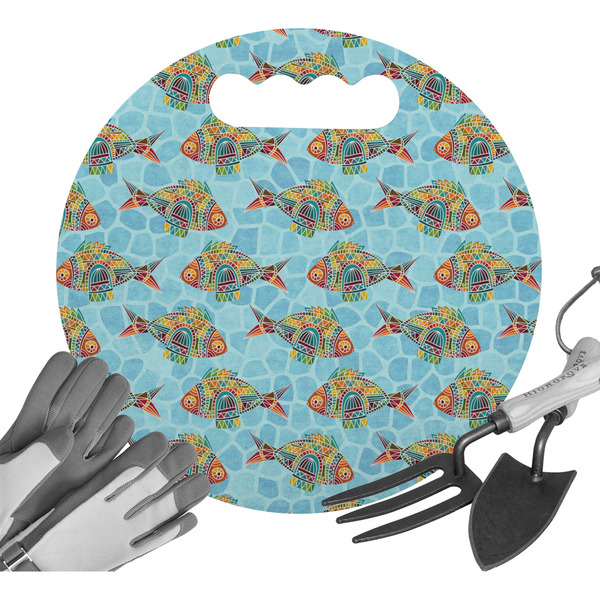 Custom Mosaic Fish Gardening Knee Cushion