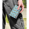Mosaic Fish Genuine Leather Womens Wallet - In Context
