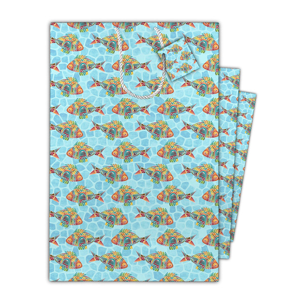 Mosaic Fish Gift Bags - Parent/Main