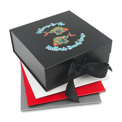Mosaic Fish Gift Box with Magnetic Lid