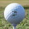 Mosaic Fish Golf Ball - Branded - Tee