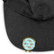 Mosaic Fish Golf Ball Marker Hat Clip - Main - GOLD