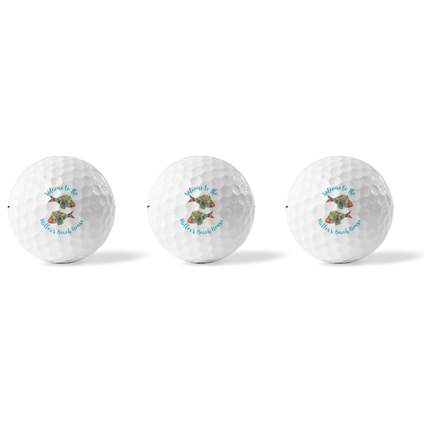 Mosaic Fish Golf Balls - Titleist - Set of 3 - APPROVAL