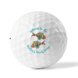 Mosaic Fish Golf Balls