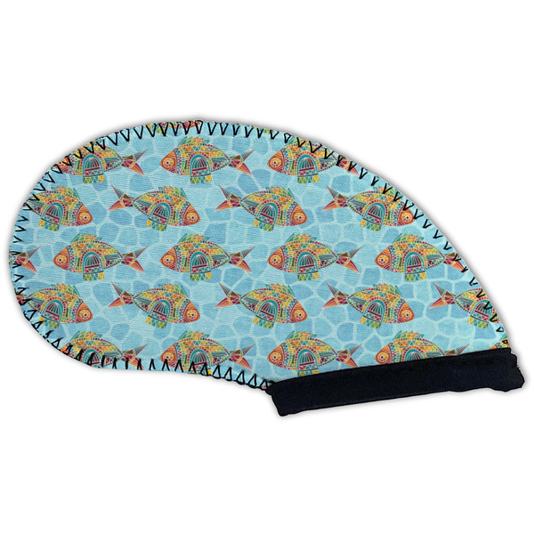 Mosaic Fish Golf Club Covers - BACK