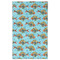 Mosaic Fish Golf Towel - Front (Large)