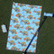 Mosaic Fish Golf Towel Gift Set