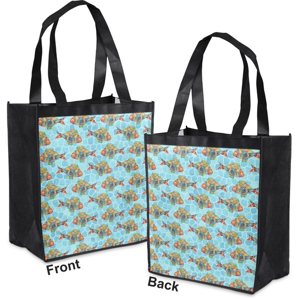 Mosaic Fish Grocery Bag - Apvl