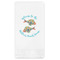 Mosaic Fish Guest Napkin - Front View