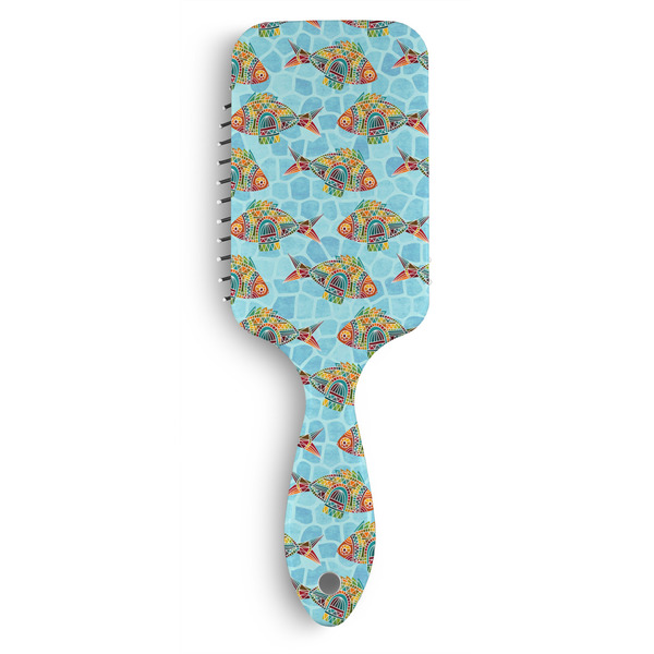 Custom Mosaic Fish Hair Brushes