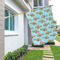 Mosaic Fish House Flags - Double Sided - LIFESTYLE