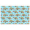 Mosaic Fish Indoor / Outdoor Rug - 5'x8' - Front Flat