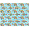 Mosaic Fish Indoor / Outdoor Rug - 8'x10' - Front Flat