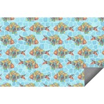 Mosaic Fish Indoor / Outdoor Rug - 3'x5'