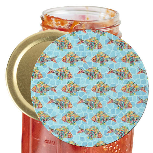 Custom Mosaic Fish Jar Opener